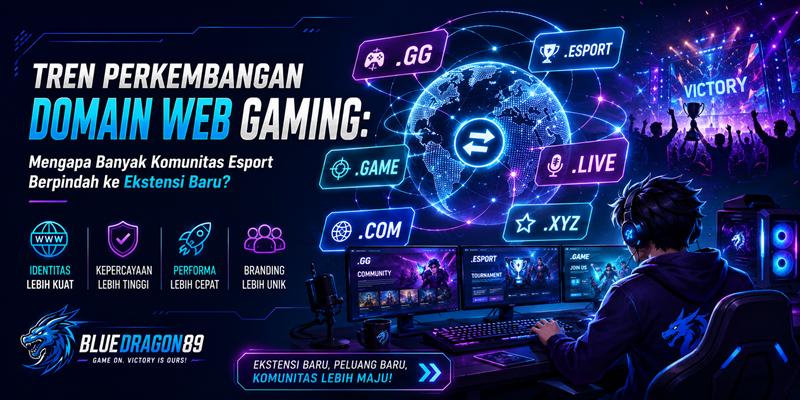 Tren Perkembangan Domain Web Gaming Mengapa Banyak Komunitas Esport Berpindah ke Ekstensi Baru