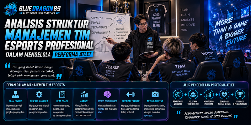 Analisis Struktur Manajemen Tim Esports Profesional dalam Mengelola Performa Atlet